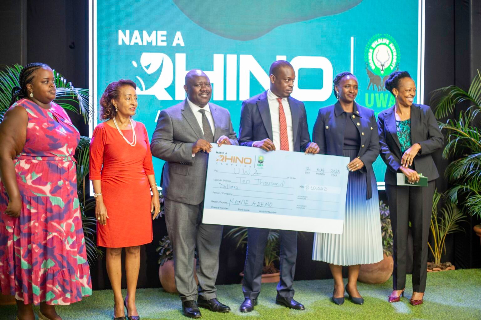 Uganda’s first-ever Rhino Naming Ceremony set