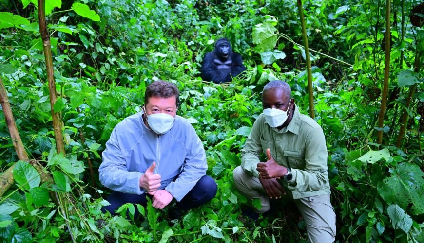 Czech Republic Parliament Speaker Tomio Okamura has named a newborn mountain gorilla “Tomáš”.